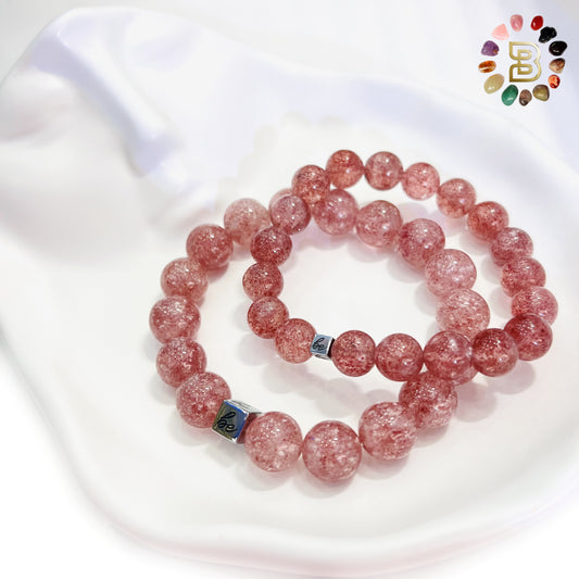 Strawberry Quartz Bracelets