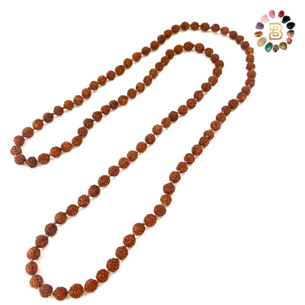 5 Mukhi Rudraksha Mala Beads