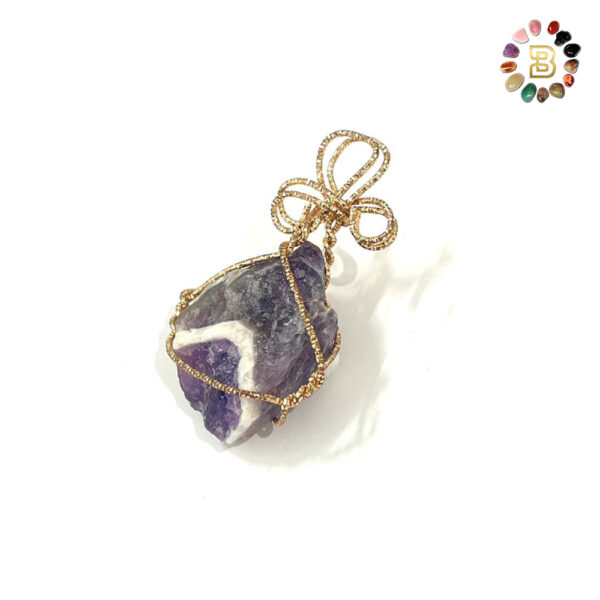 Amethyst Raw Pendant