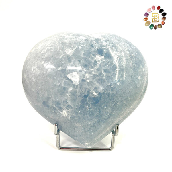 Blue Calcite Heart Shape(683.20g)