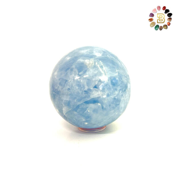 Blue Calcite Sphere (320g)