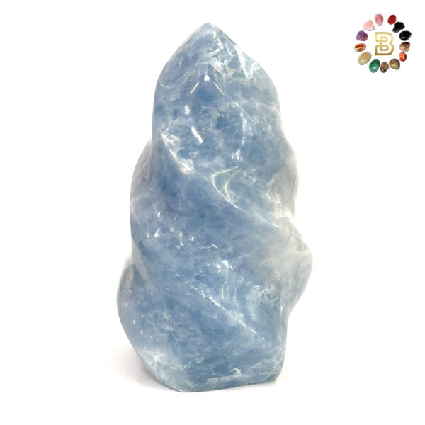 Blue Calcite fire shape( 1.568g)