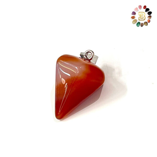 Carnelian hexagonal shape Pendant
