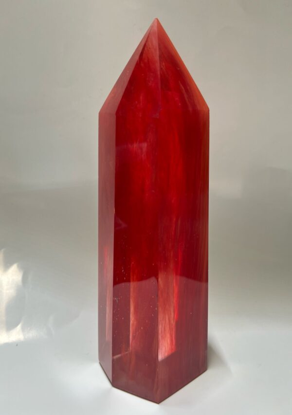 Cherry quartz tower(1.190g)
