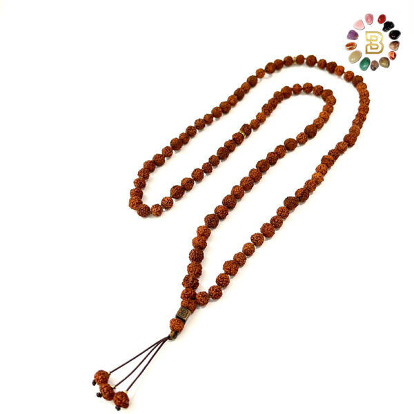 Five Mukhi Rudraksha Tasbih 8mm
