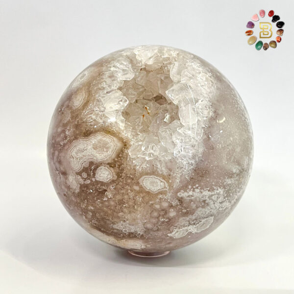 Flower Agate Sphere (1159.40g)