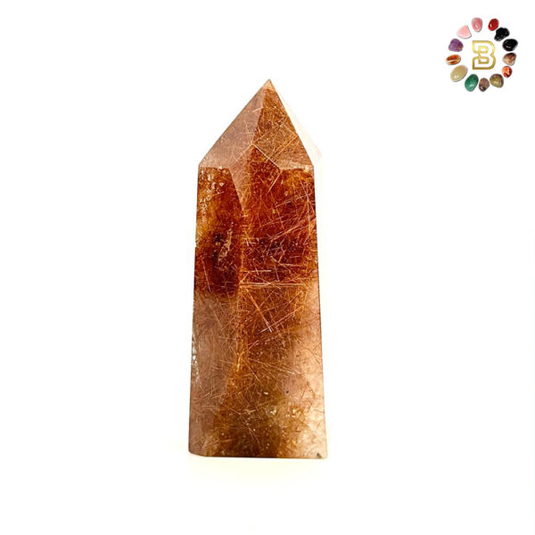 Golden Rutilated Qartz Tower(81.60g)