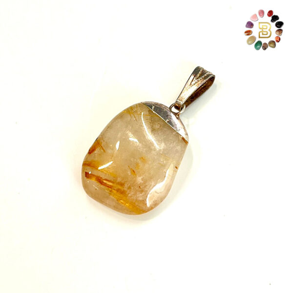 Golden Rutilated Quartz Pendant