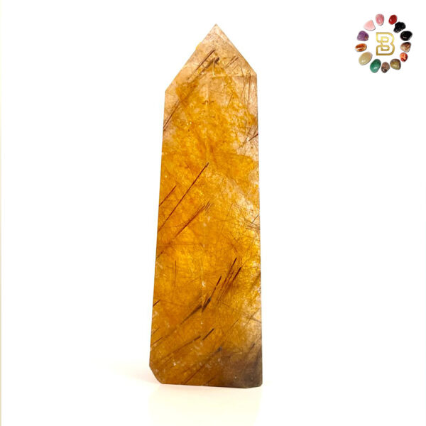 Golden Rutilated Quartz Tower (126.4g)