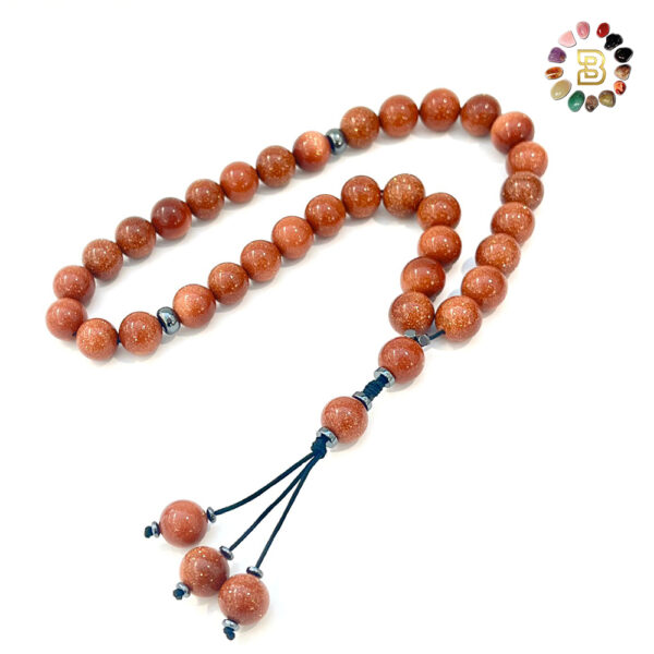 Golden Sandstone Tasbih 12mm