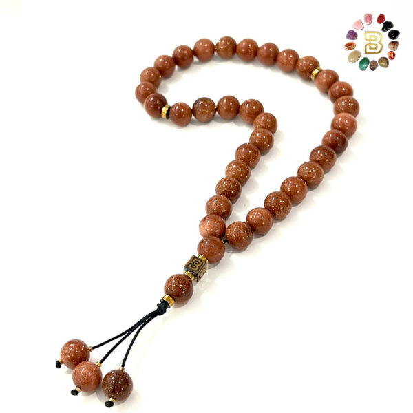 Golden Sanstone Tasbih 10mm