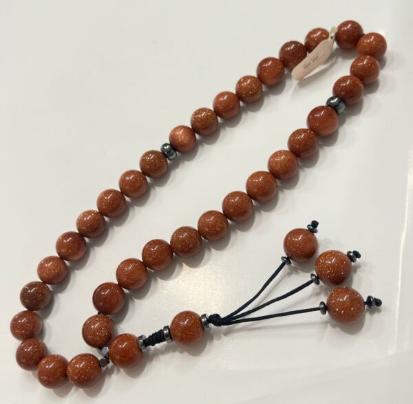 Golden Sandstone Tasbih 12mm