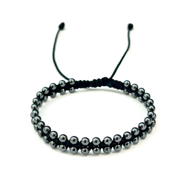 Hematite Double Men Bracelet