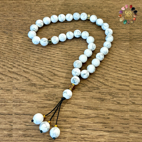 Howlite Tasbih 12mm