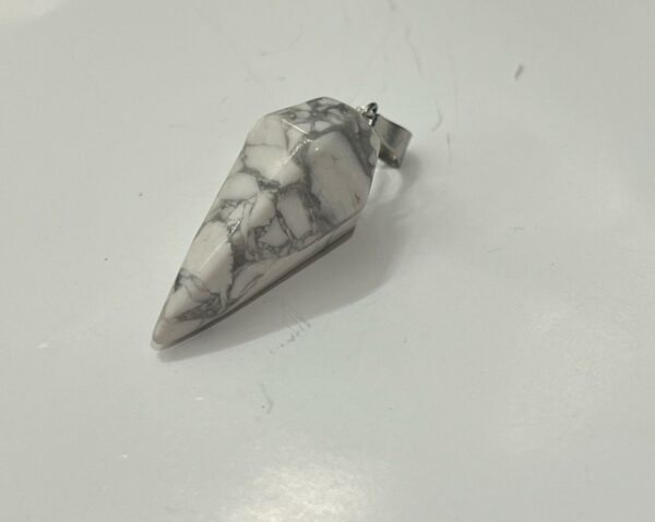 Howlite Hexagonal Shape Pendant