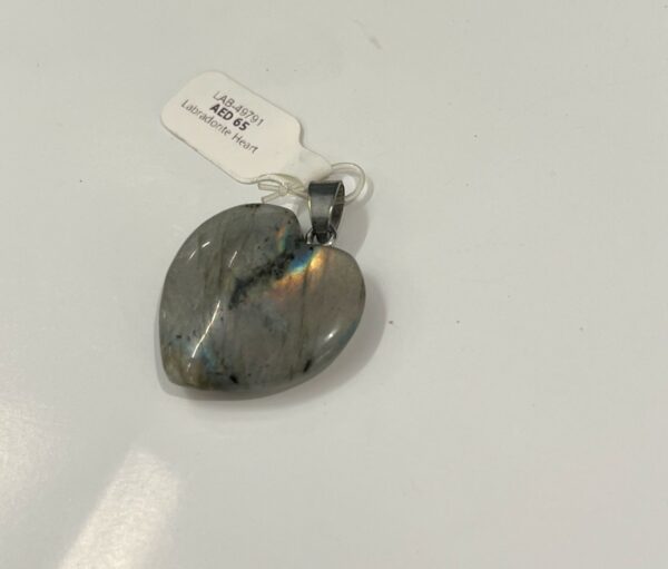 Labradorite Heart Shape Pendant