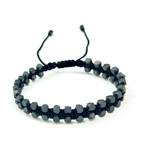 Matte Hematite Double Men Bracelet