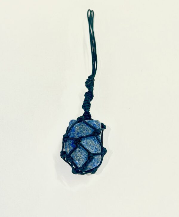 Raw Lapis Lazuli Keychain