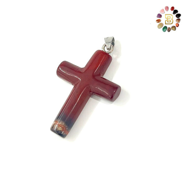 Red Jasper Cross pendant