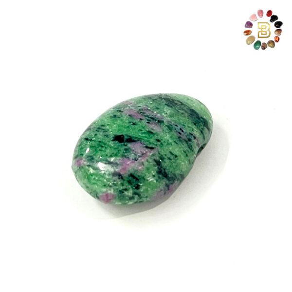 Ruby zoisite Tumbled stone Pendant