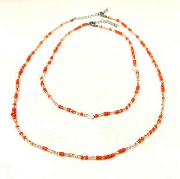 Seed Beads Necklace with Star