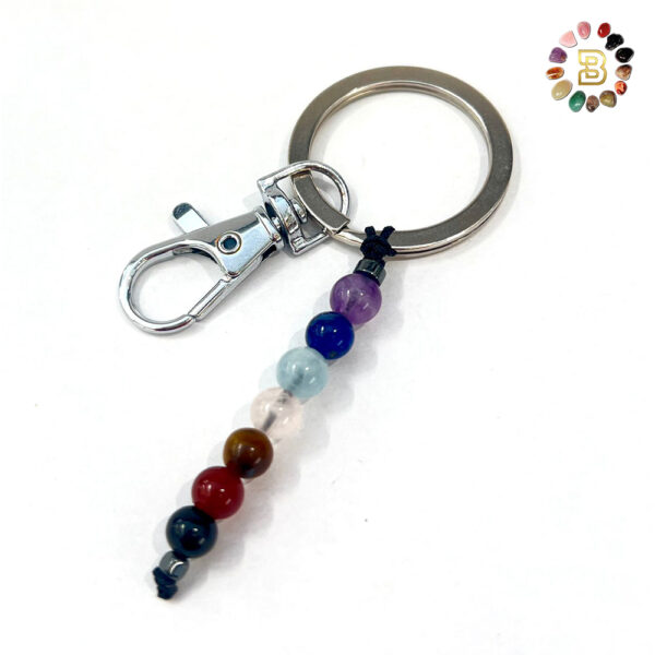 Seven Chakra Keychain (6mm)