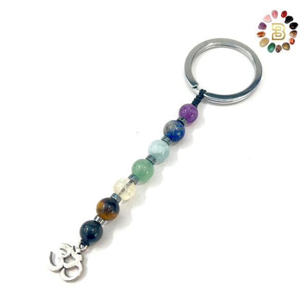 Seven Chakra Keychain (8mm)