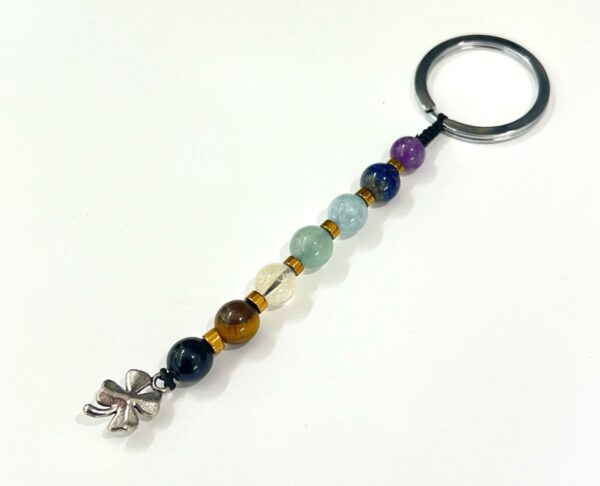 Seven Chakra Keychain