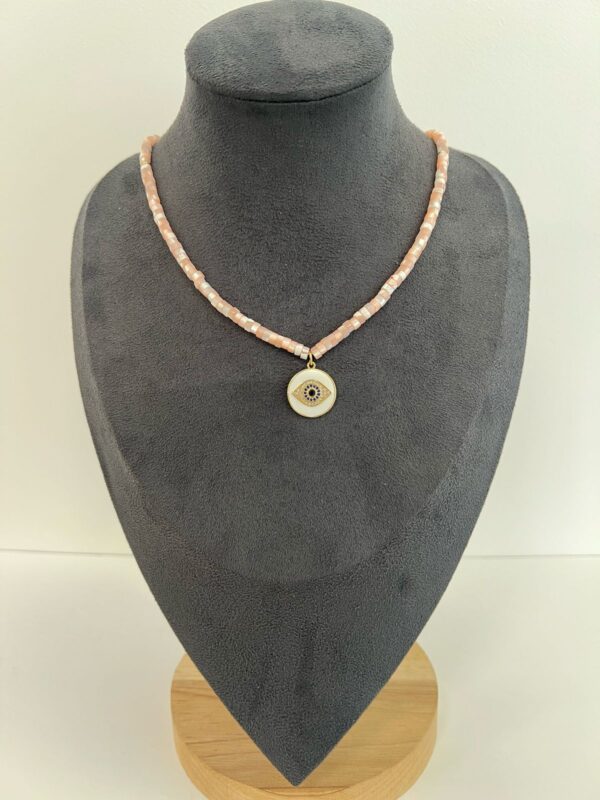 Shell Necklace with Charm