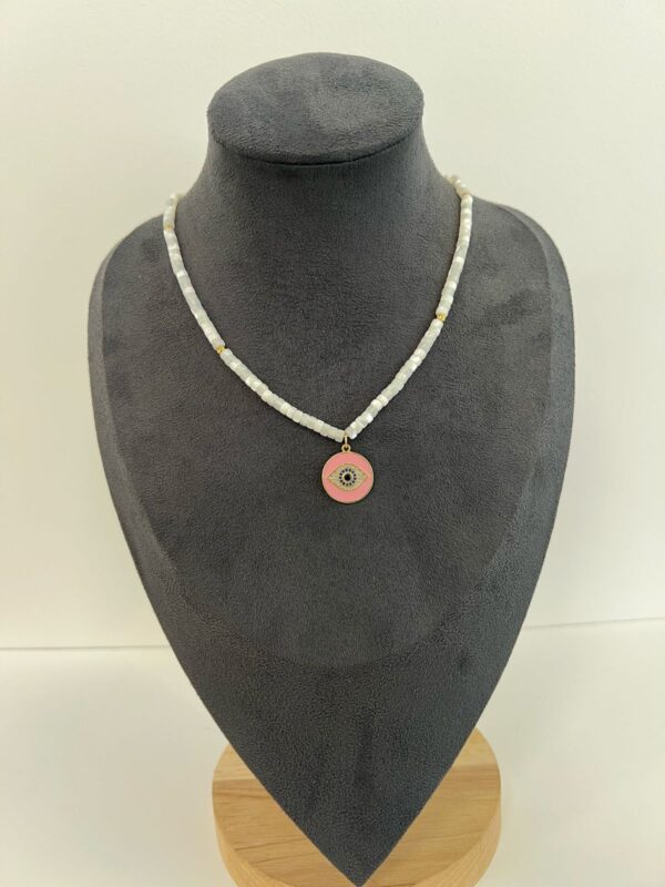 Shell Necklace with Charm