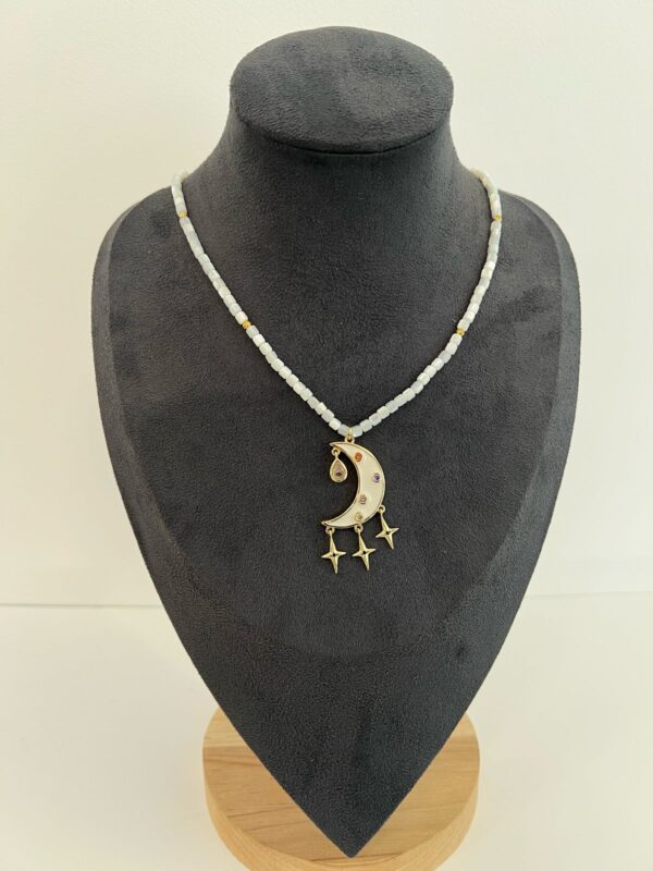 Shell Necklace with Charm