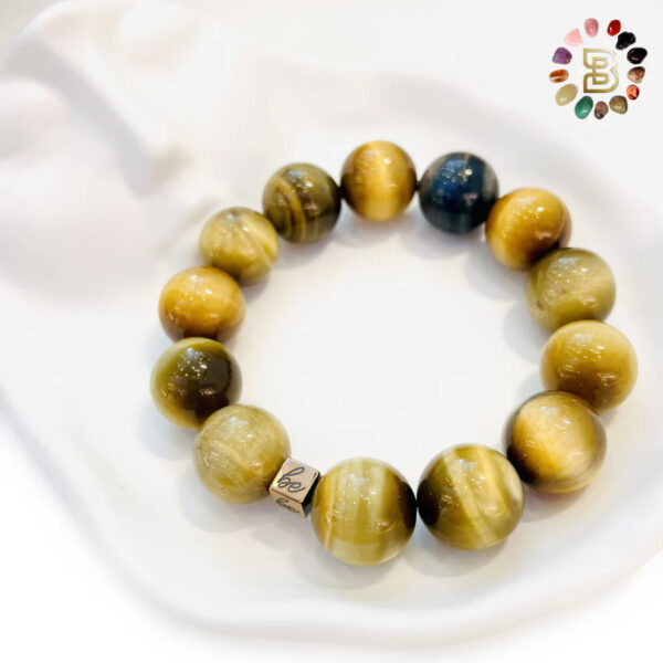 Honey Blue Tigers Eye Bracelets - Image 4