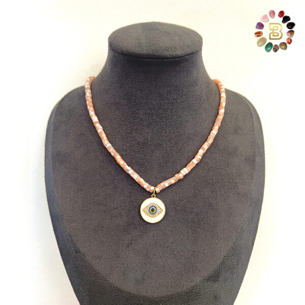 Shell Necklace with Charm