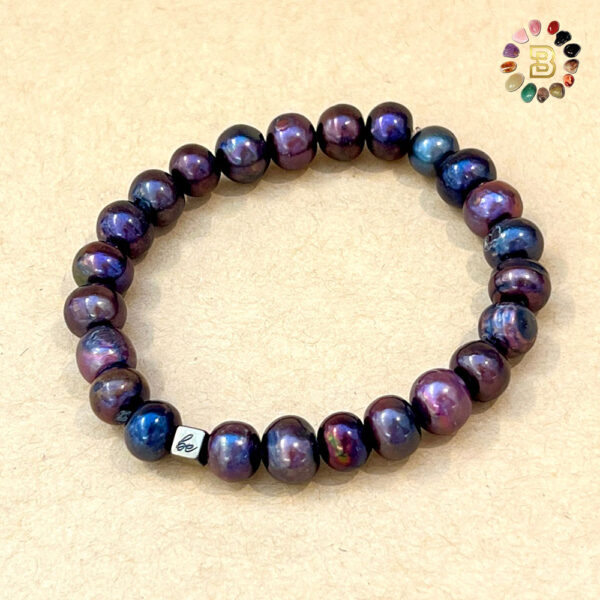 Black Fresh Water Pearl Bracelet