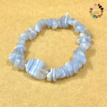 Blue Lace Agate Chips Bracelet