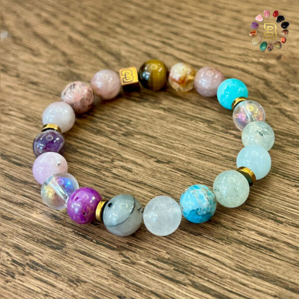 Mix Stones Bracelet 10mm