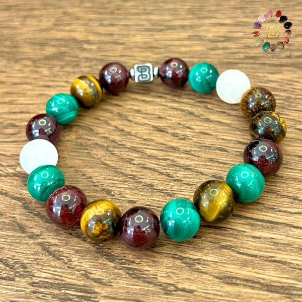 Mix stones Bracelet 10mm