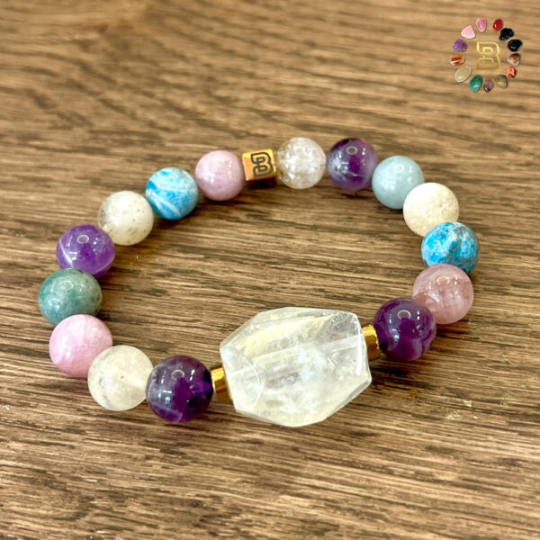 Mix Stones with Tumbled Stone Citrine 10mm