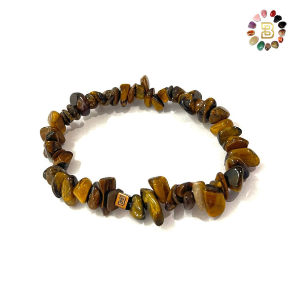 Tiger Eye Chips Bracelet