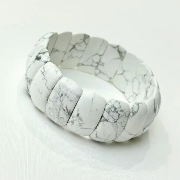 White Howlite Bracelet